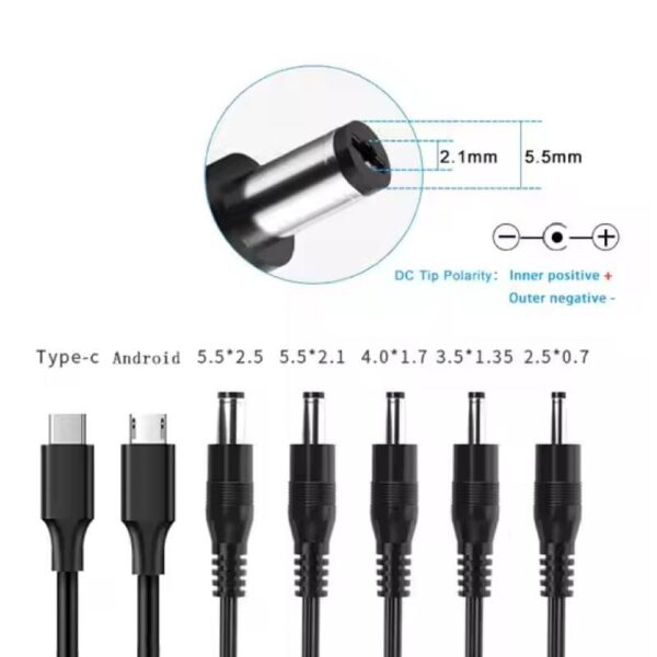 48W Interchangeable Plug Power Adapter - Image 4