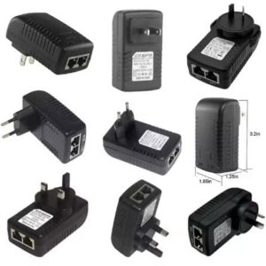 5W 12W 18W 24W 28W Wall Mounted POE Injector